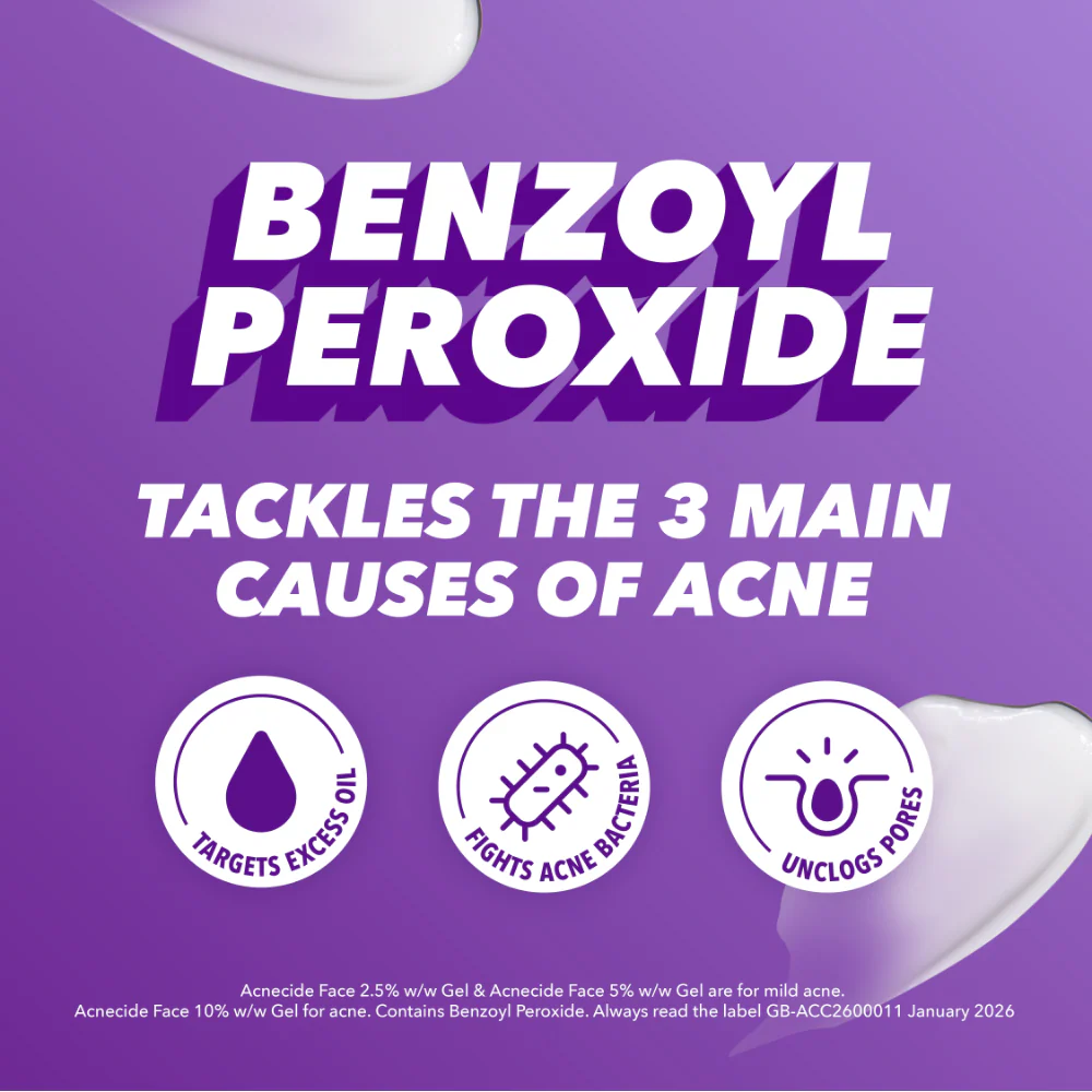 Acnecide + Purifide Leave On Spot Treatment with 5% Benzoyl Peroxide 15g - Image 4