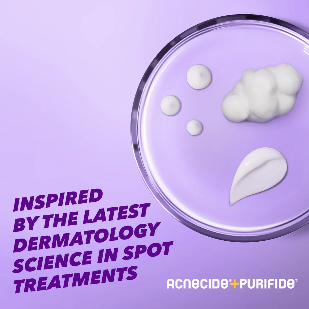 Acnecide + Purifide Purifide Face Wash Spot Treatment with Benzoyl Peroxide Twin Pack 2 x 50g - Image 6