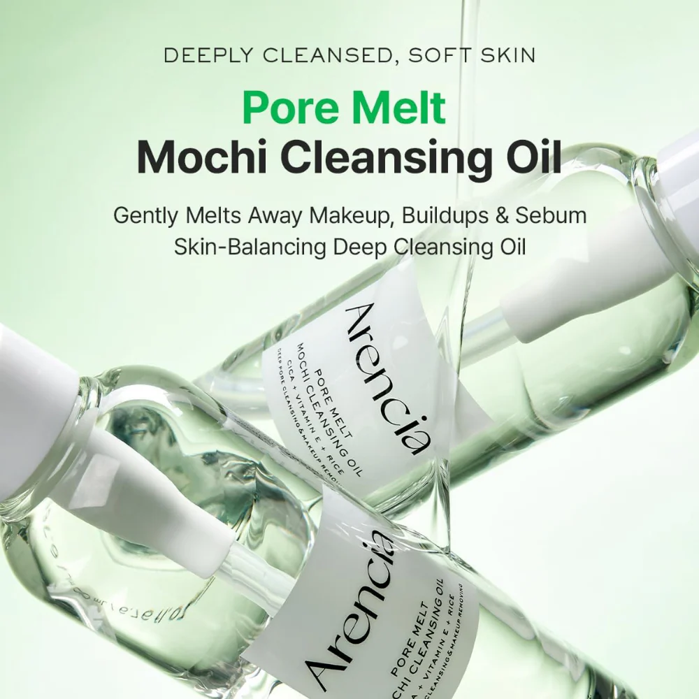Arencia Pore Melt Mochi Cleansing Oil 200ml - Image 3
