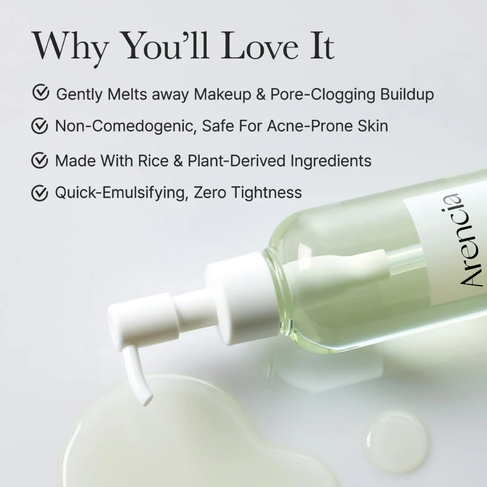 Arencia Pore Melt Mochi Cleansing Oil 200ml - Image 4