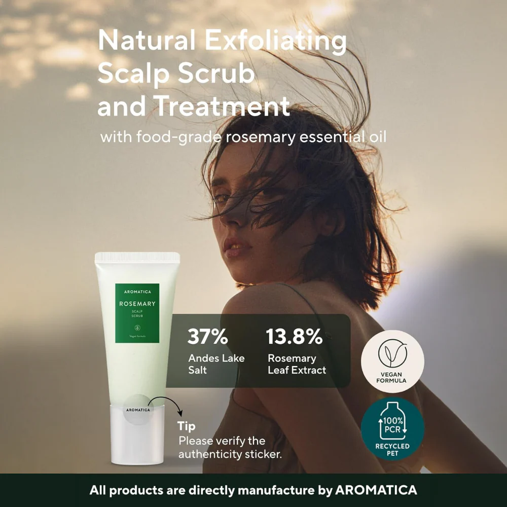 Aromatica Rosemary Scalp Scrub 165g - Image 4