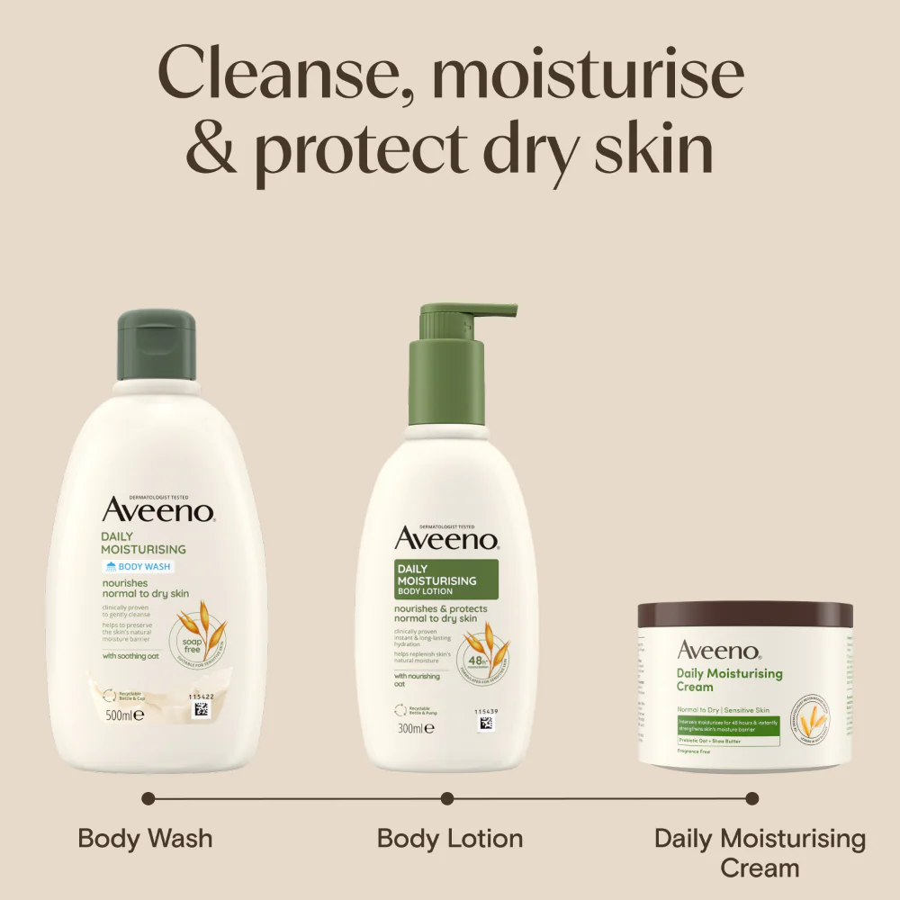 Aveeno Daily Moisturising Creamy Oil 300ml - Image 8