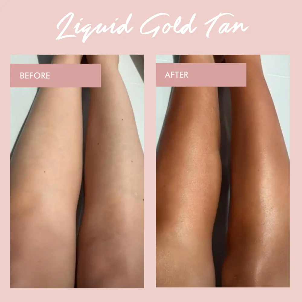 Bellamianta Liquid Gold Tanning Liquid Medium 200ml - Image 4