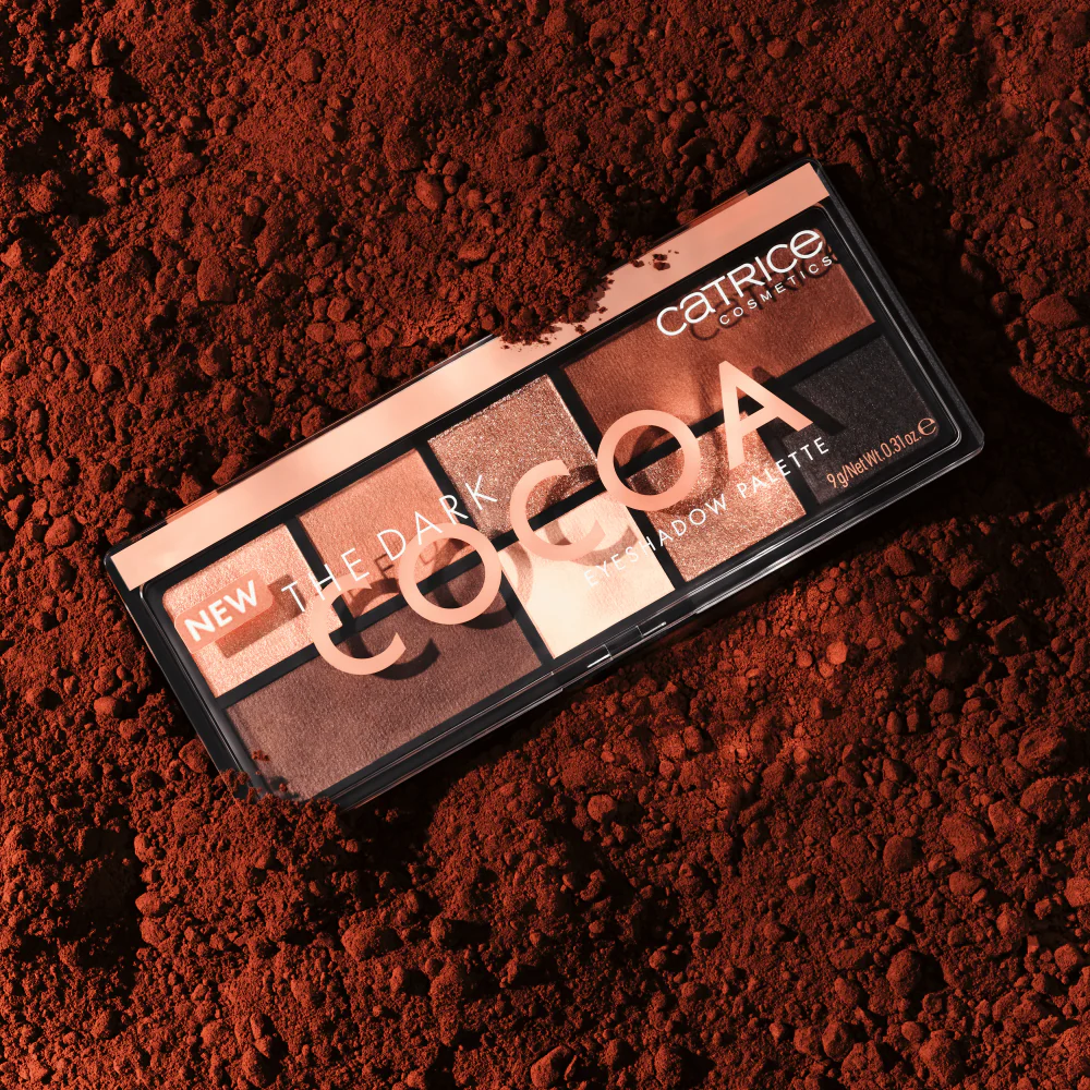 Catrice Cosmetics The Dark Cocoa 8 Colour Eyeshadow Palette - Image 9