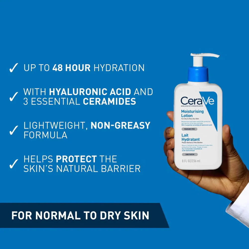 CeraVe Moisturising Lotion Pump 1000ml - Image 6