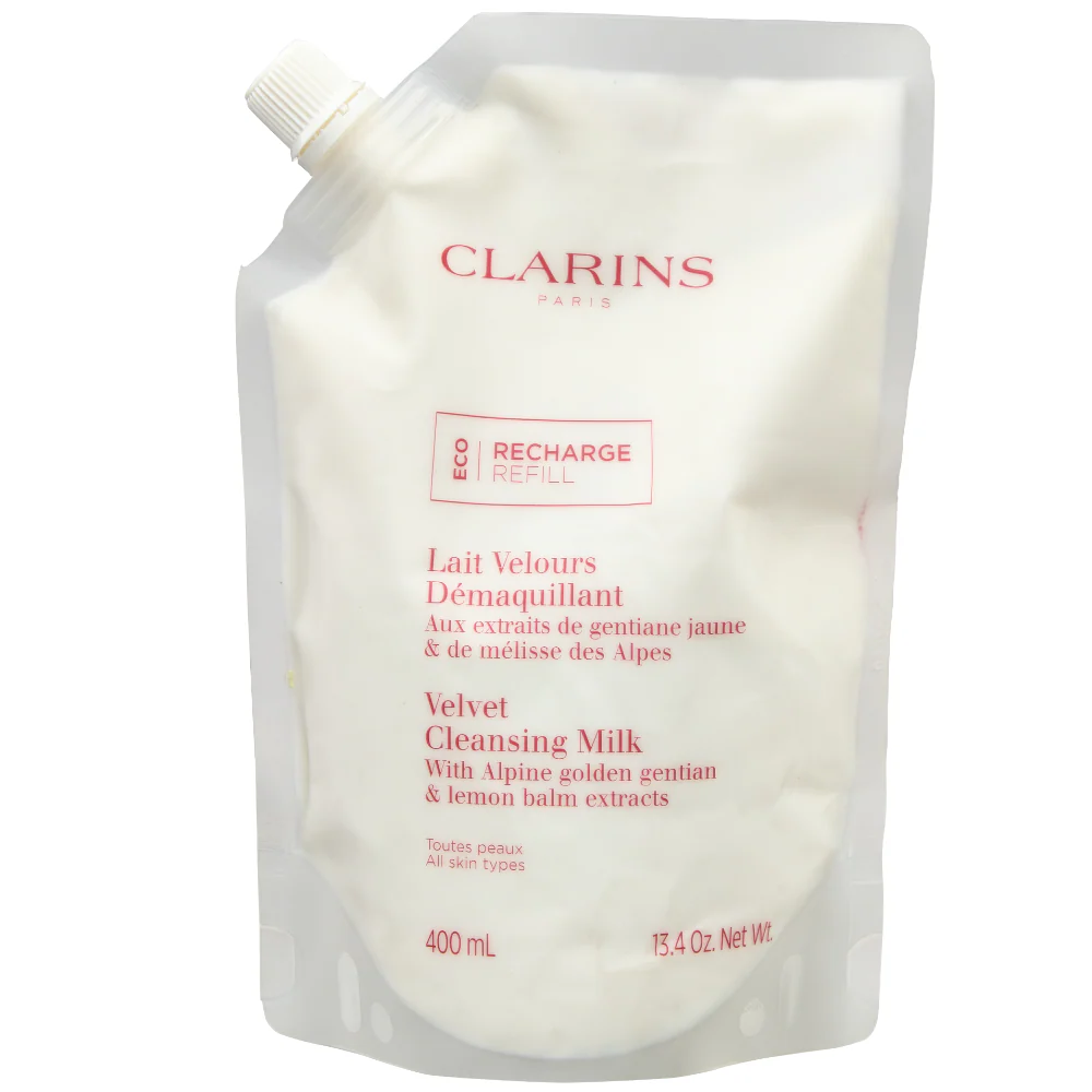 Clarins Velvet Cleansing Milk Refill Pouch 400ml