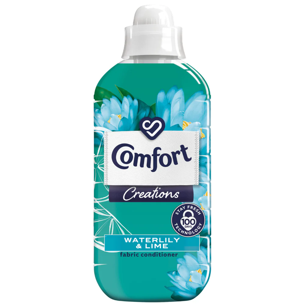 Comfort Creations Waterlily & Lime Fabric Conditioner 30 Washes 900ml