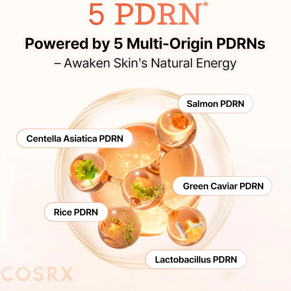 CosRx 5 PDRN Hyaluronic Acid Vital Hydrating Hydrogel Sheet Mask 3 x 34g - Image 4