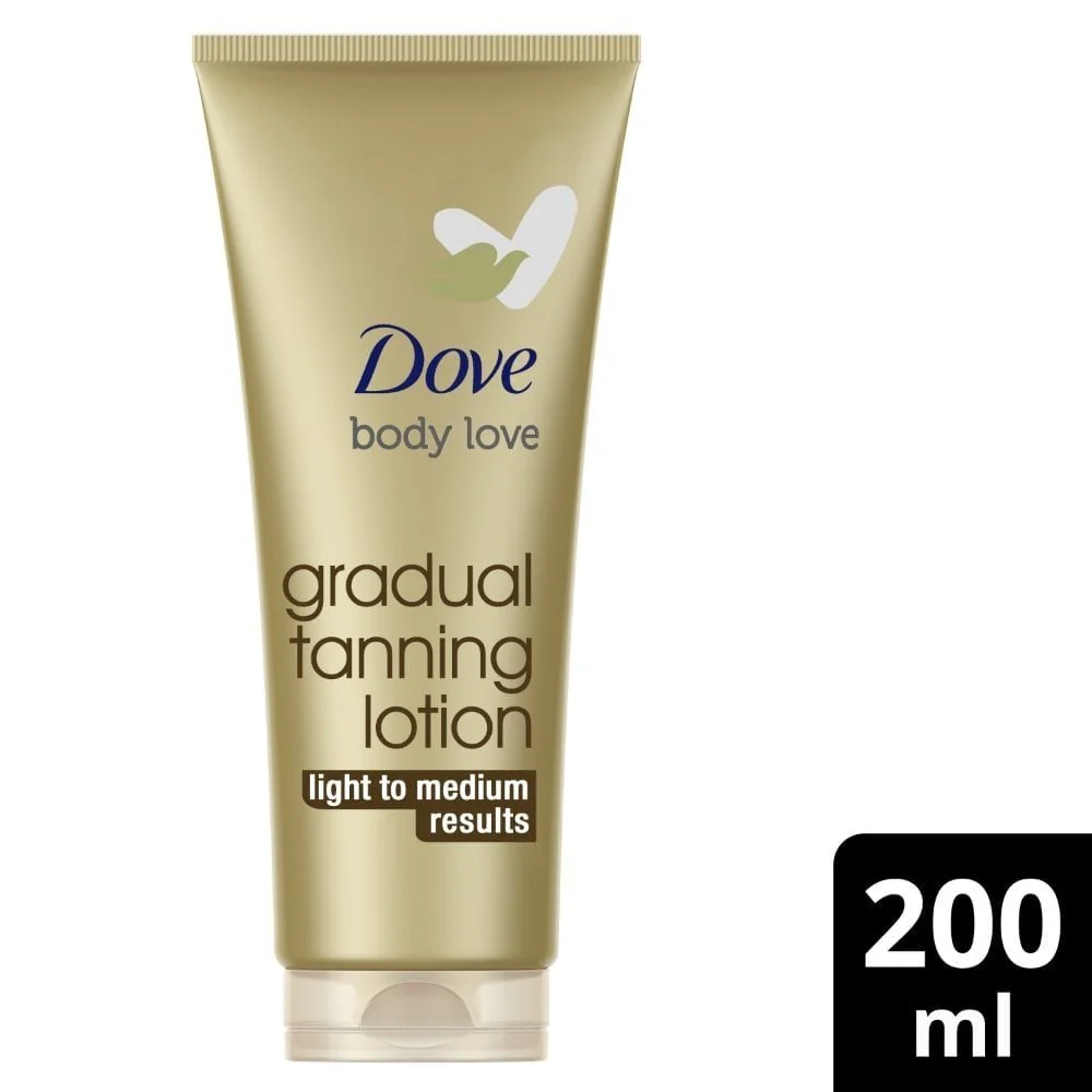 Dove Body Love Summer Revived Self-Tanning Body Lotion Light & Dark Twin 2 x 200ml - Image 3