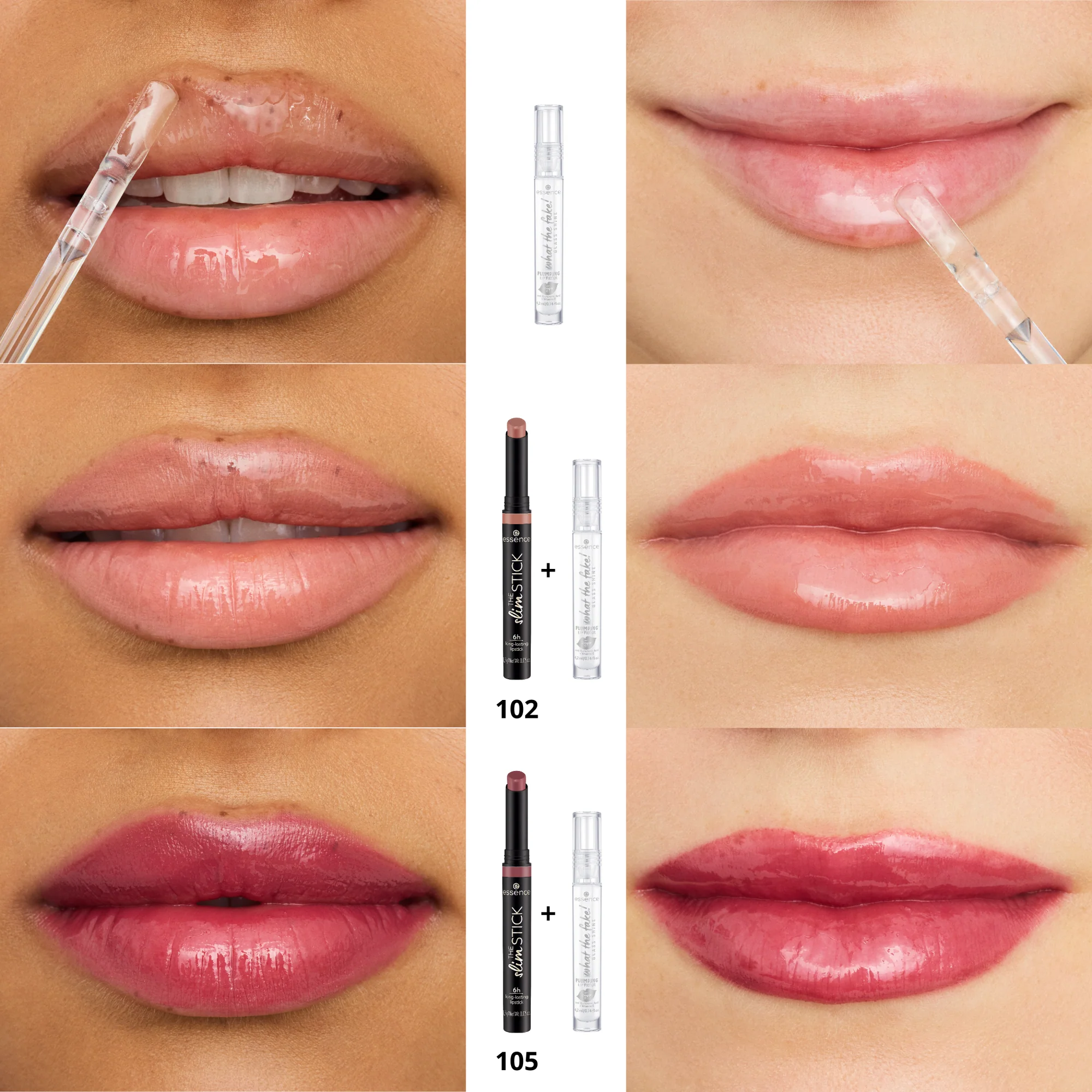 Essence What The Fake Glass Shine Lip Filler 01 Oh So Glassy 4.2ml - Image 5