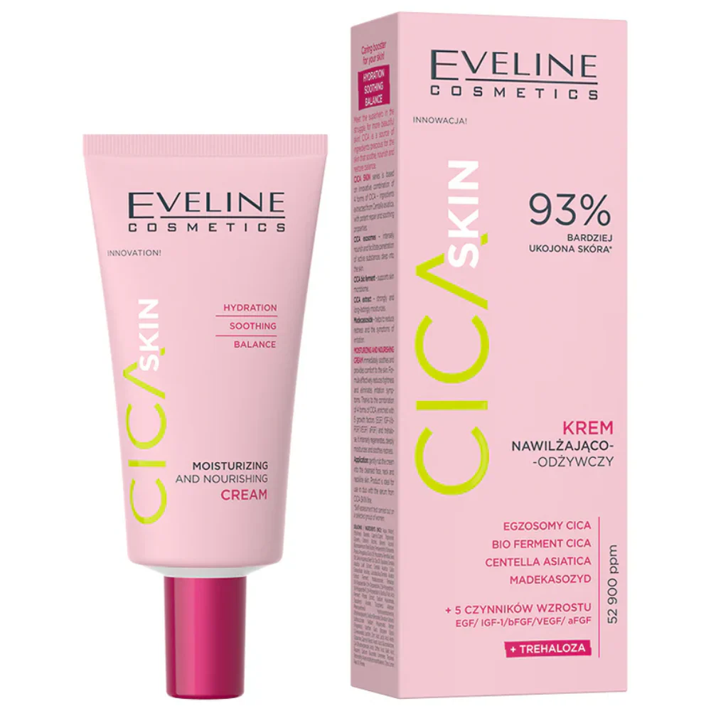 Eveline Cosmetics Cica Skin Light Moisturising & Nourishing Cream 50ml