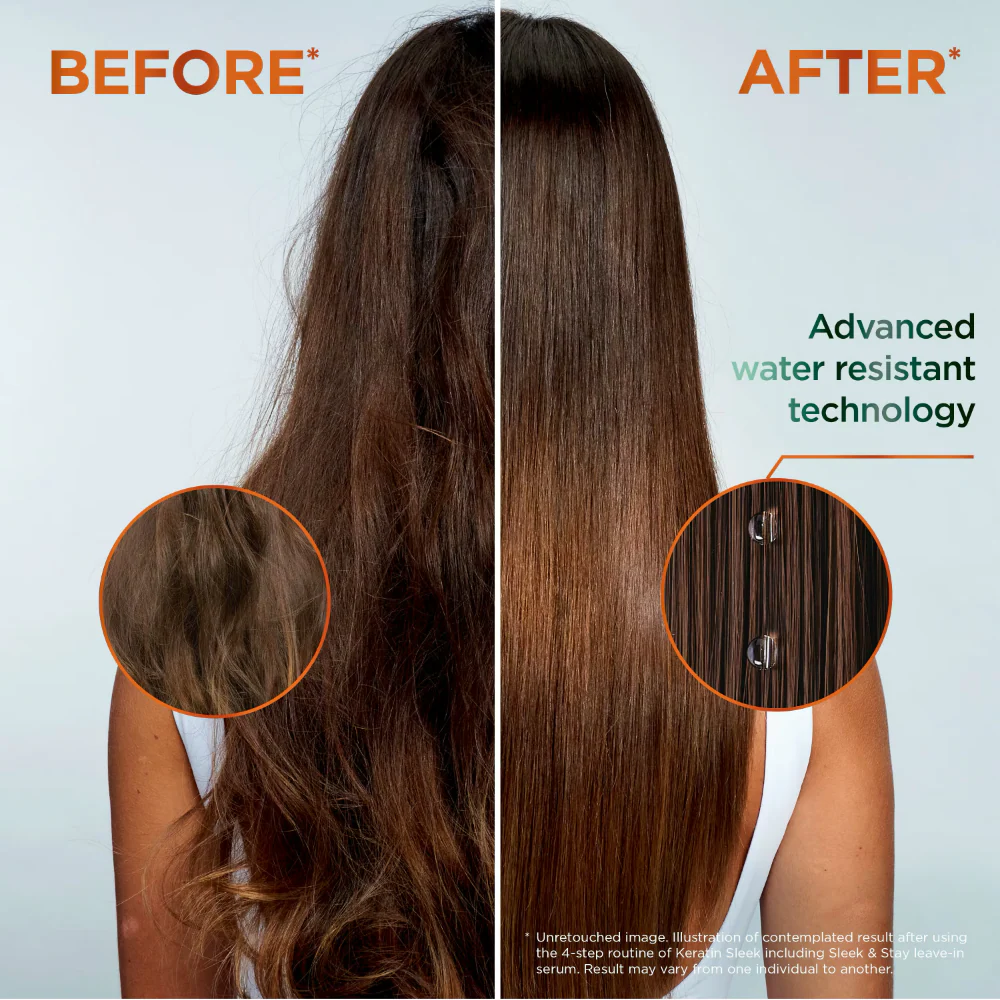 Garnier Fructis Keratin Sleek Conditioner 200ml - Image 3