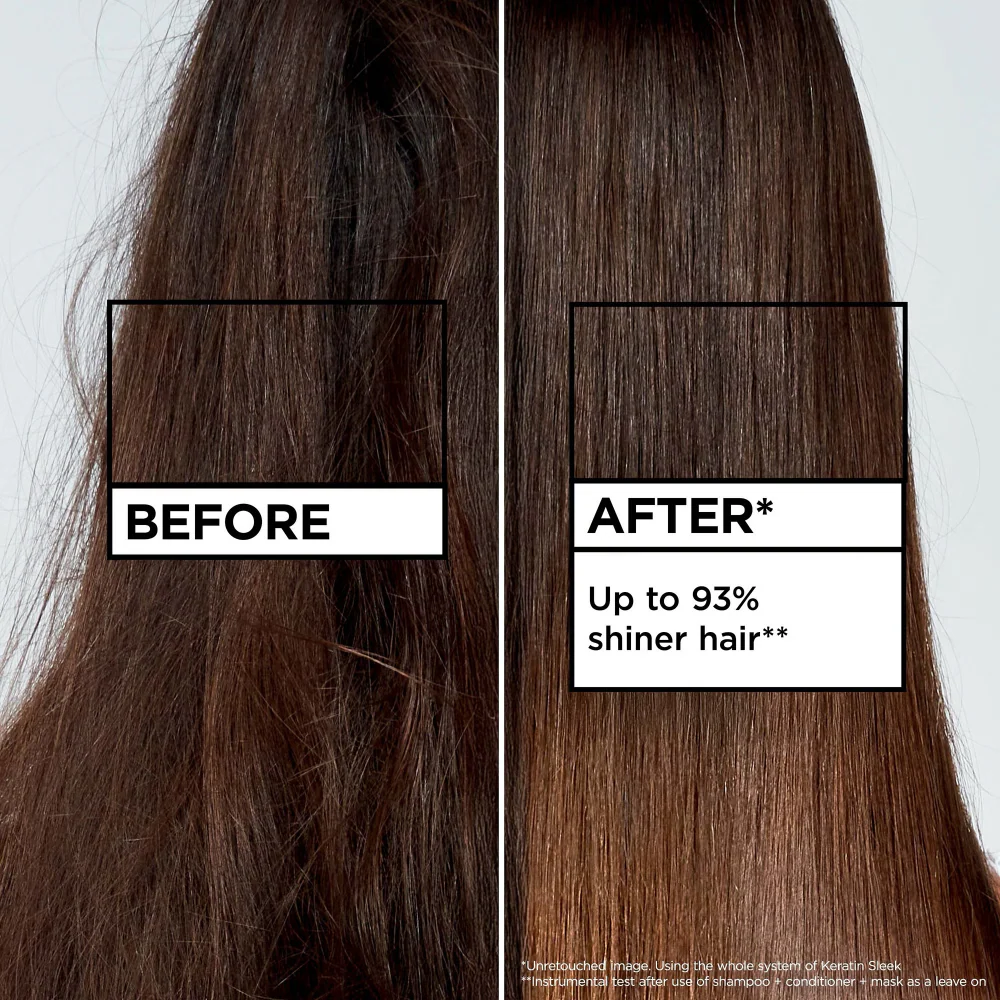 Garnier Keratin Sleek 4-Step Shine Bundle - Image 4