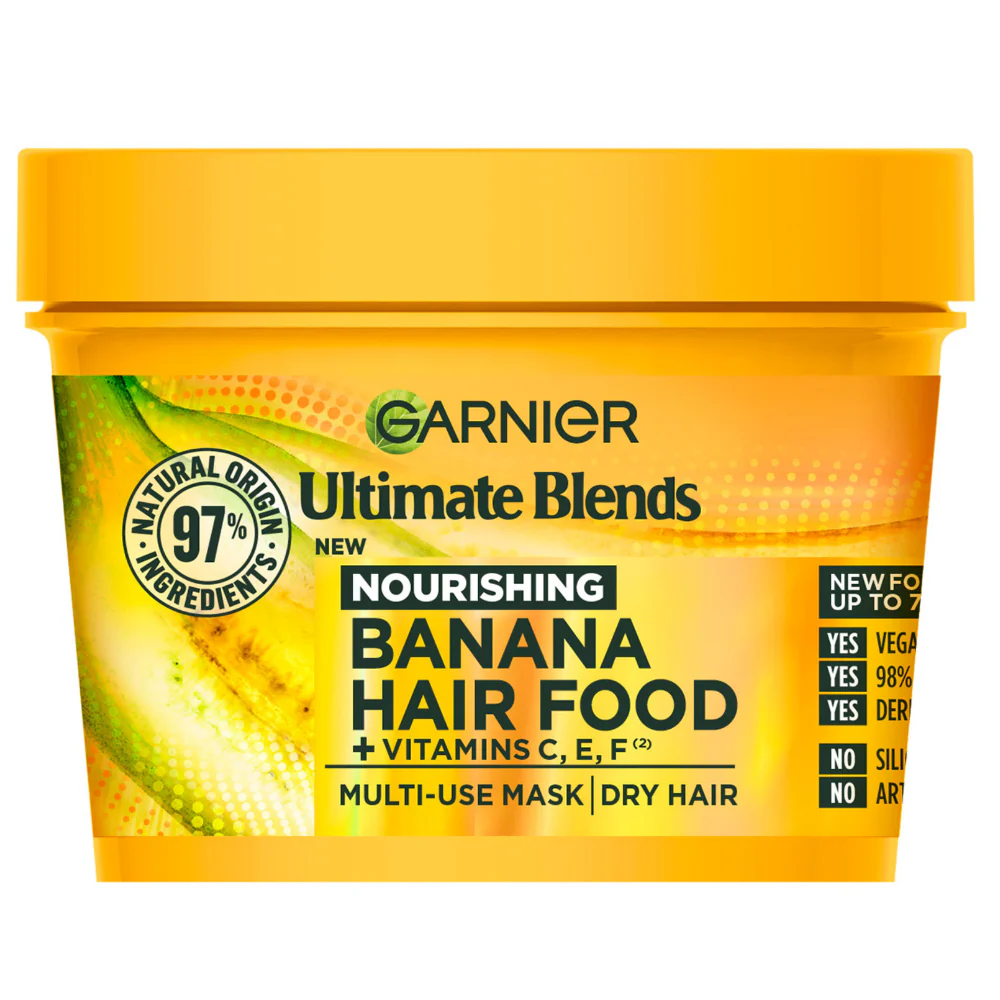 Garnier Ultimate Blends Banana Hair Food Nourishing Multi-Use Hair Mask 400ml