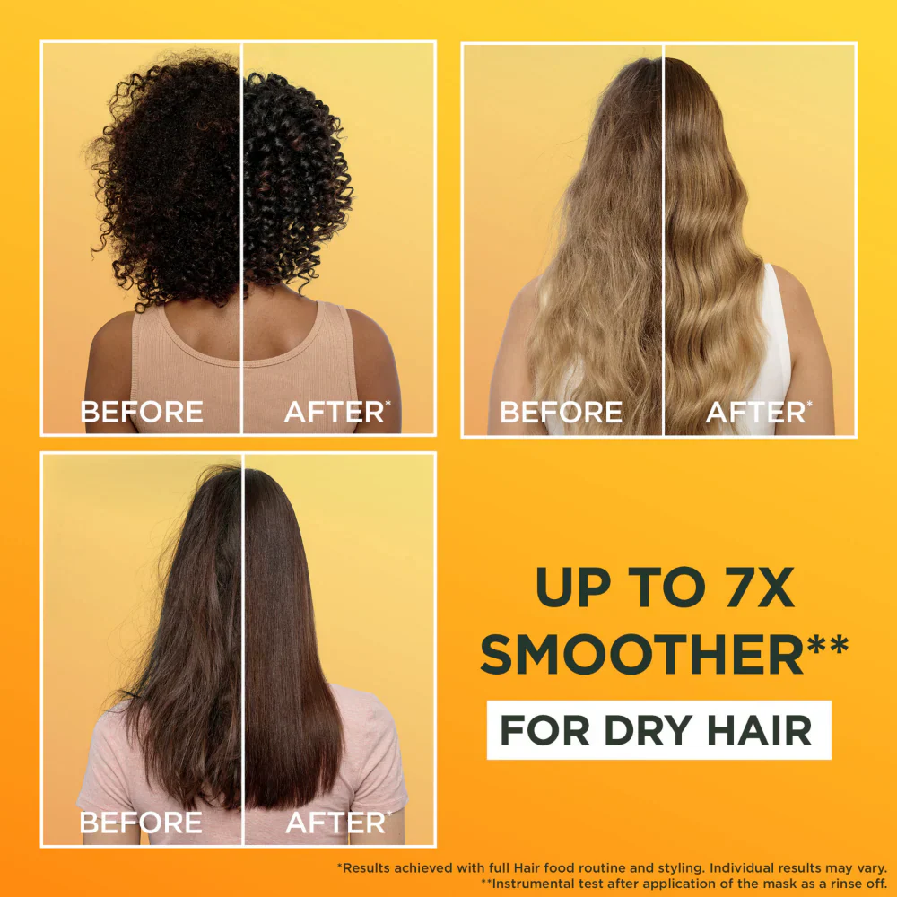 Garnier Ultimate Blends Banana Hair Food Nourishing Shampoo & Conditioner Twin 2 x 350ml - Image 4