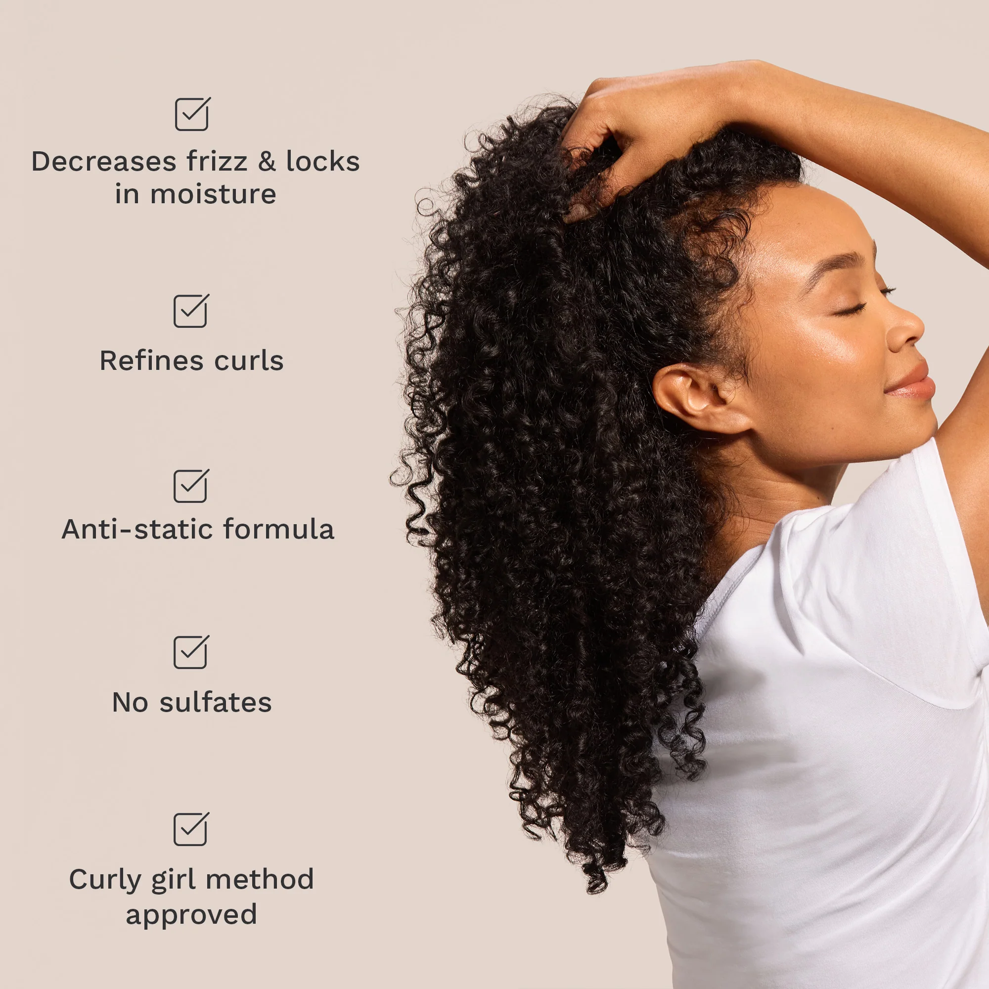 Hairburst Curly & Wavy Hair Shampoo 350ml - Image 3