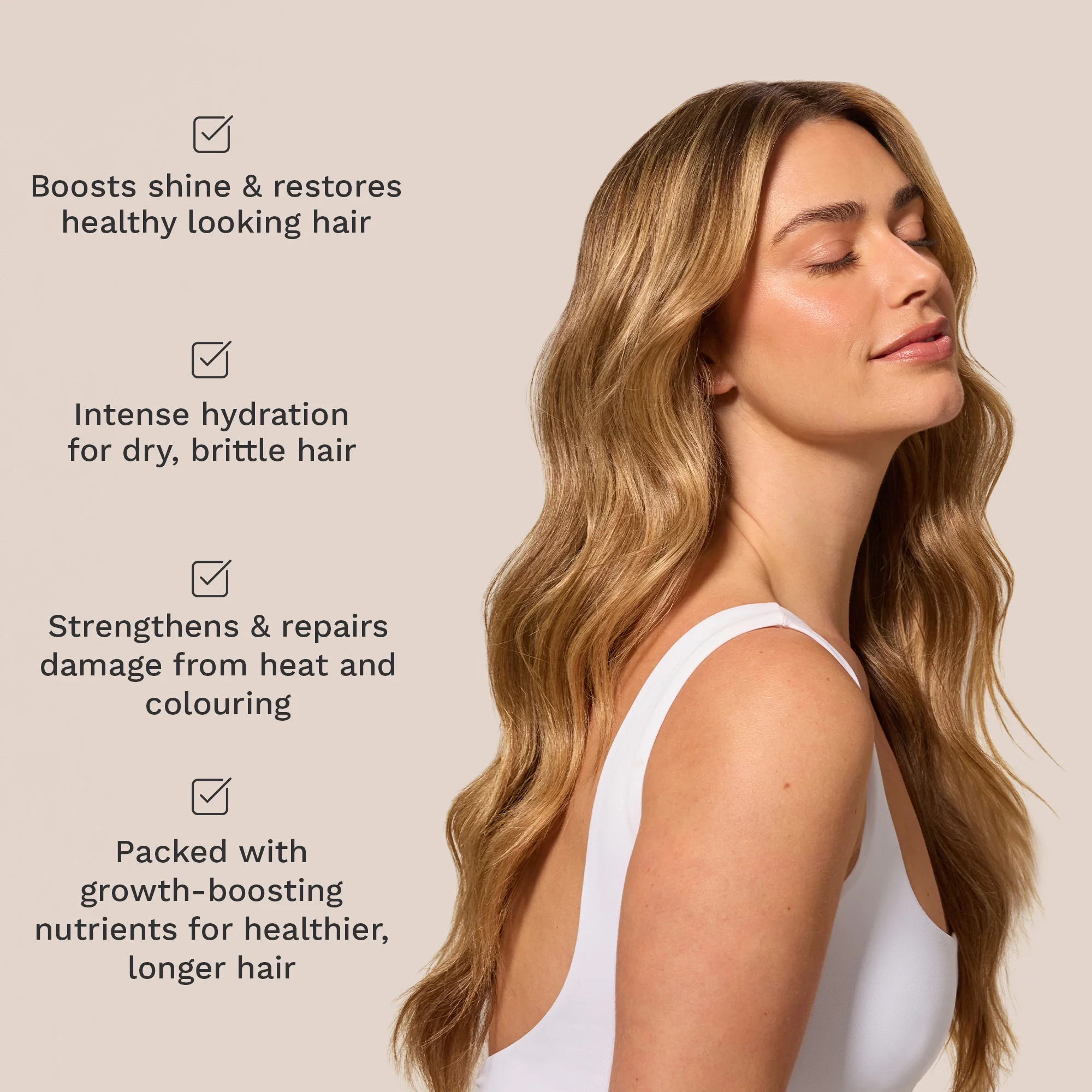 Hairburst Dry & Damaged Hair Shampoo & Conditioner Twin 2 x 350ml - Image 5