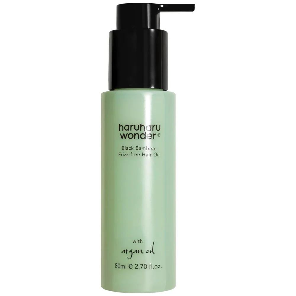 Haruharu Wonder Black Bamboo Frizz-Free Hair Oil 80ml