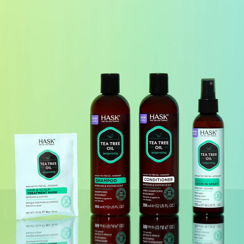 Hask Tea Tree Oil Invigorating Conditioner 355ml - Image 6