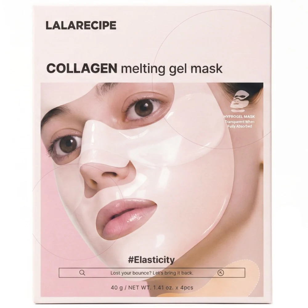 Lalarecipe Collagen Melting Gel Mask 4 x 10g