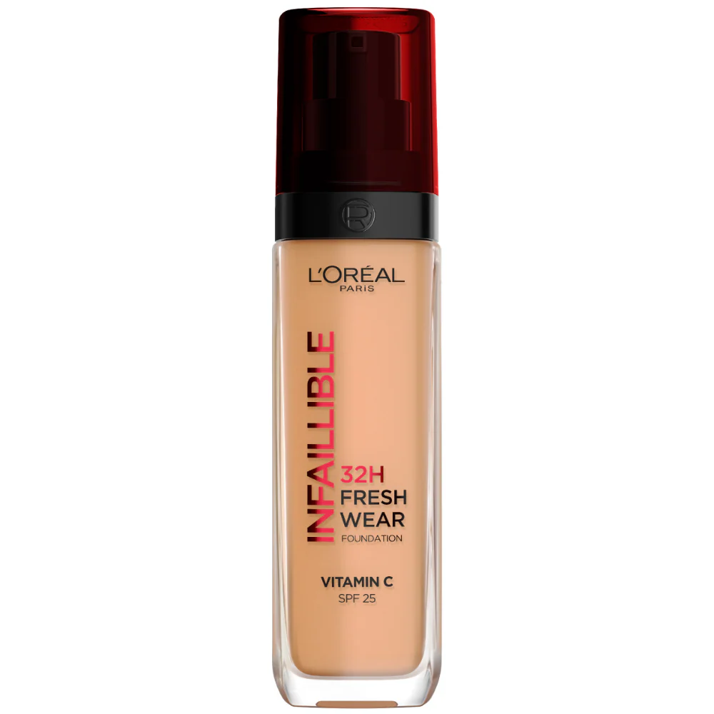 L'Oreal Paris Infallible 32H Fresh Wear Vitamin C Foundation SPF25 35ml - Image 18