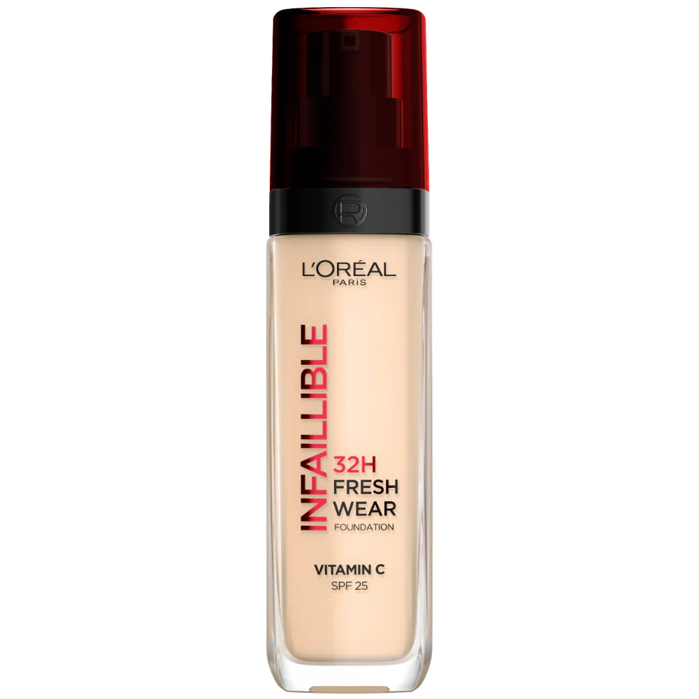 L'Oreal Paris Infallible 32H Fresh Wear Vitamin C Foundation SPF25 35ml - Image 3