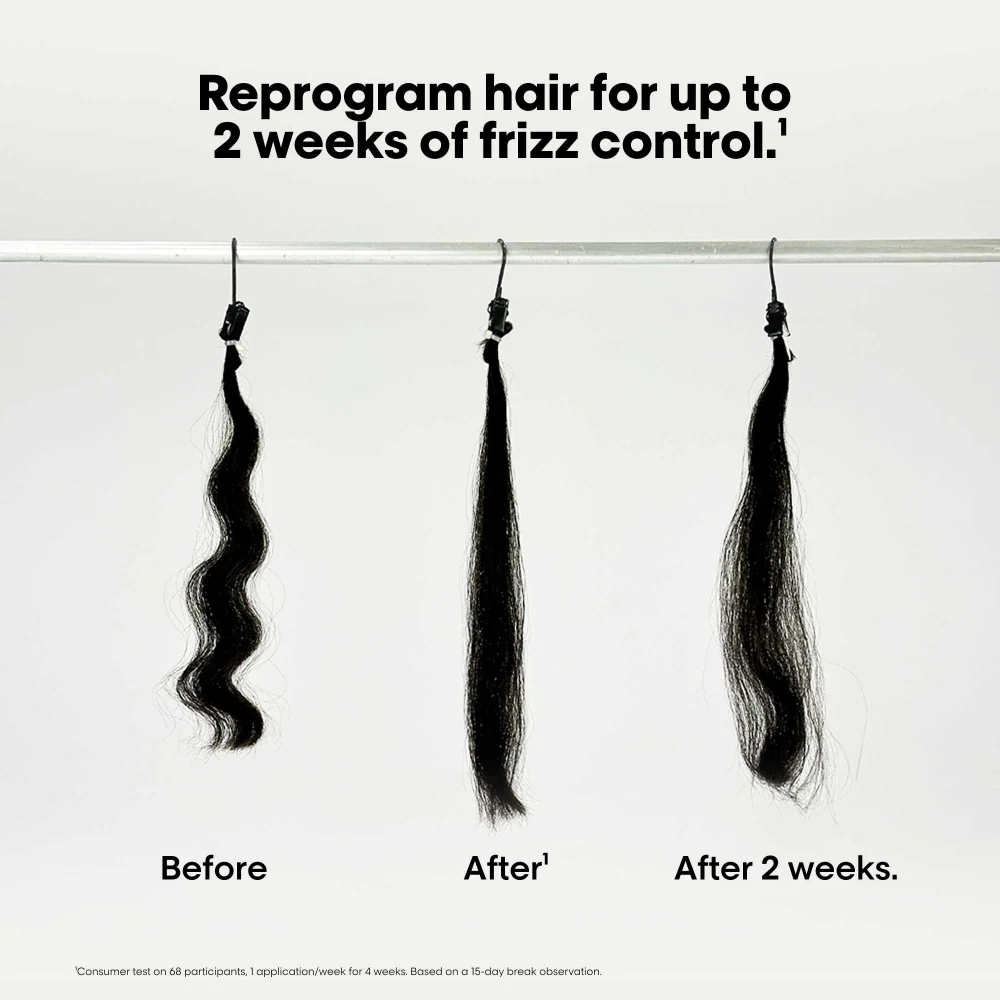 L'Oreal Professionnel Serie Expert Keratin Alpha Sleek Shampoo 300ml & Smooth Transformer Hair Treatment 250ml Twin - Image 6