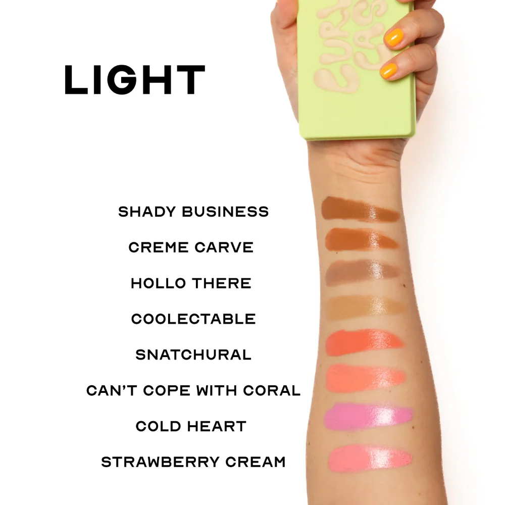 Made By Mitchell Curve Case Matte Cream Blusher & Bronzer Palette Light - Image 3
