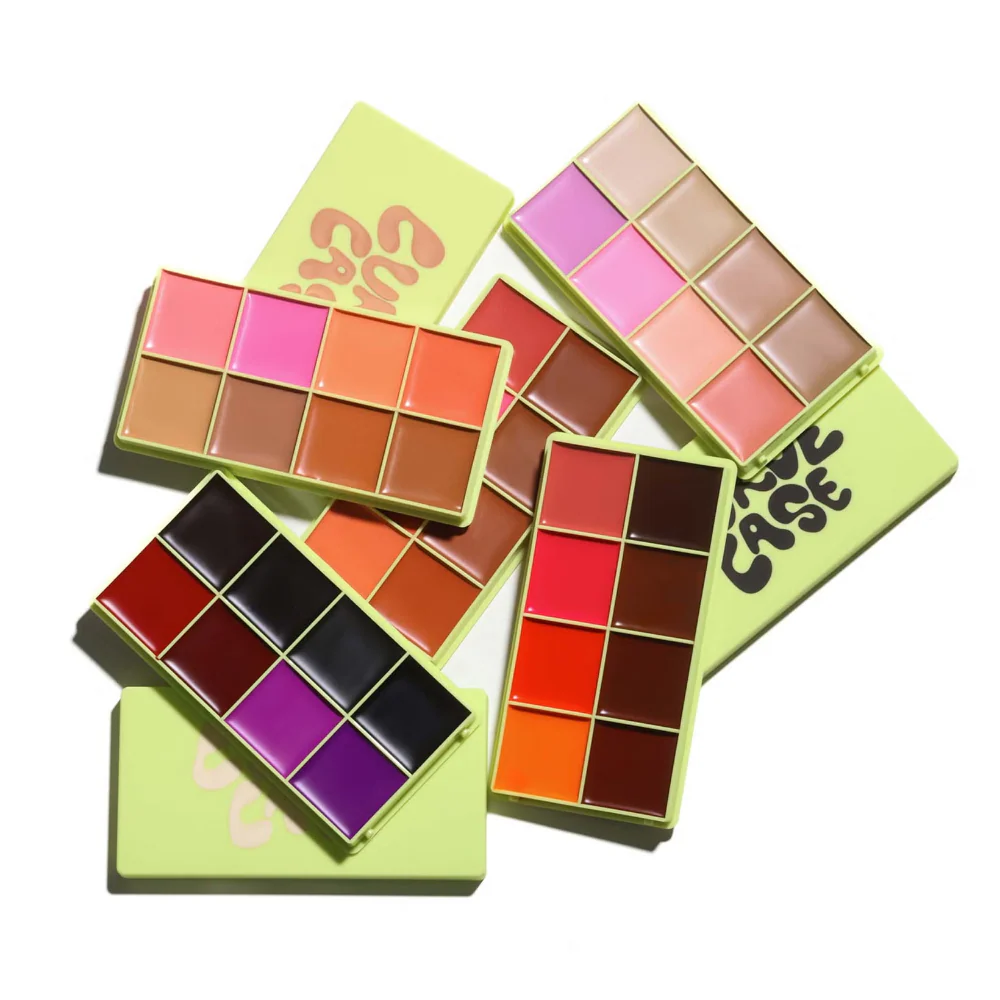 Made By Mitchell Curve Case Matte Cream Blusher & Bronzer Palette Lighter - Image 4