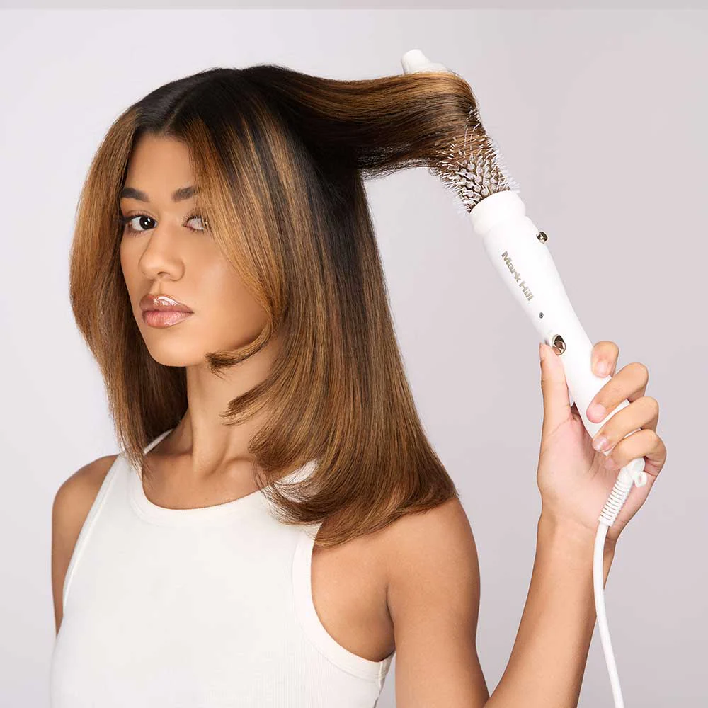 Mark Hill Pick 'N' Mix 35mm Round Brush Attachment Ice White Edition - Image 3