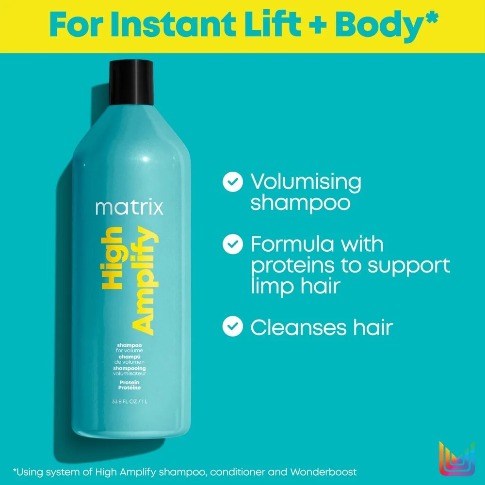 Matrix Total Results High Amplify Volumising Shampoo & Conditioner Twin 2 x 1000ml - Image 5