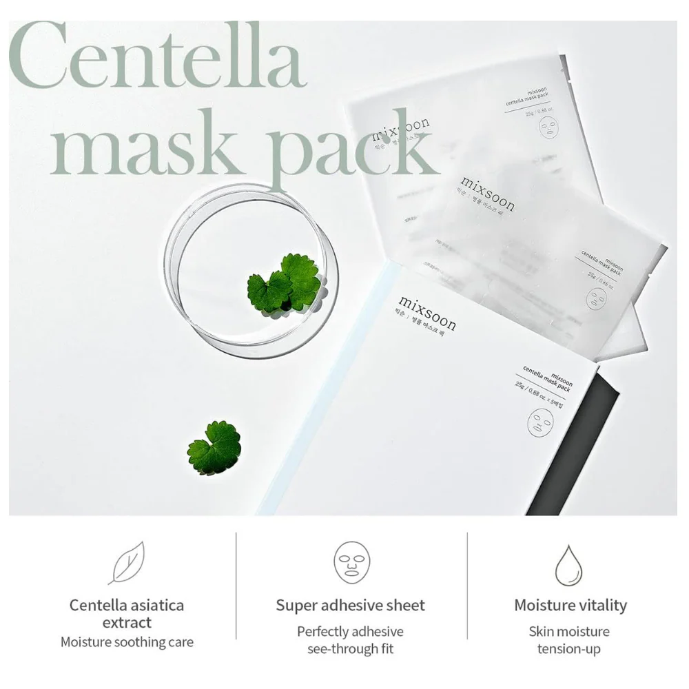 Mixsoon Centella Asiatica Sheet Mask 25g - Image 2