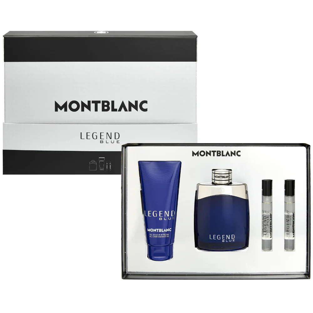 Montblanc Legend Blue Eau De Parfum Gift Set 100ml - Image 5