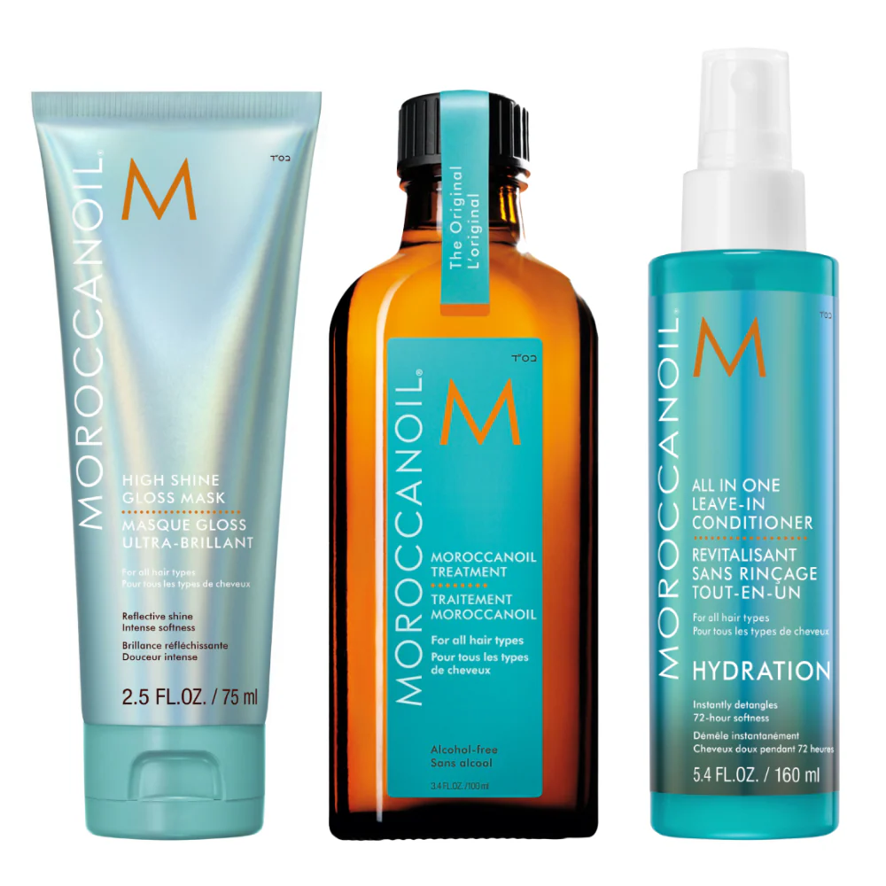 Moroccanoil Hydrate and Shine Bundle