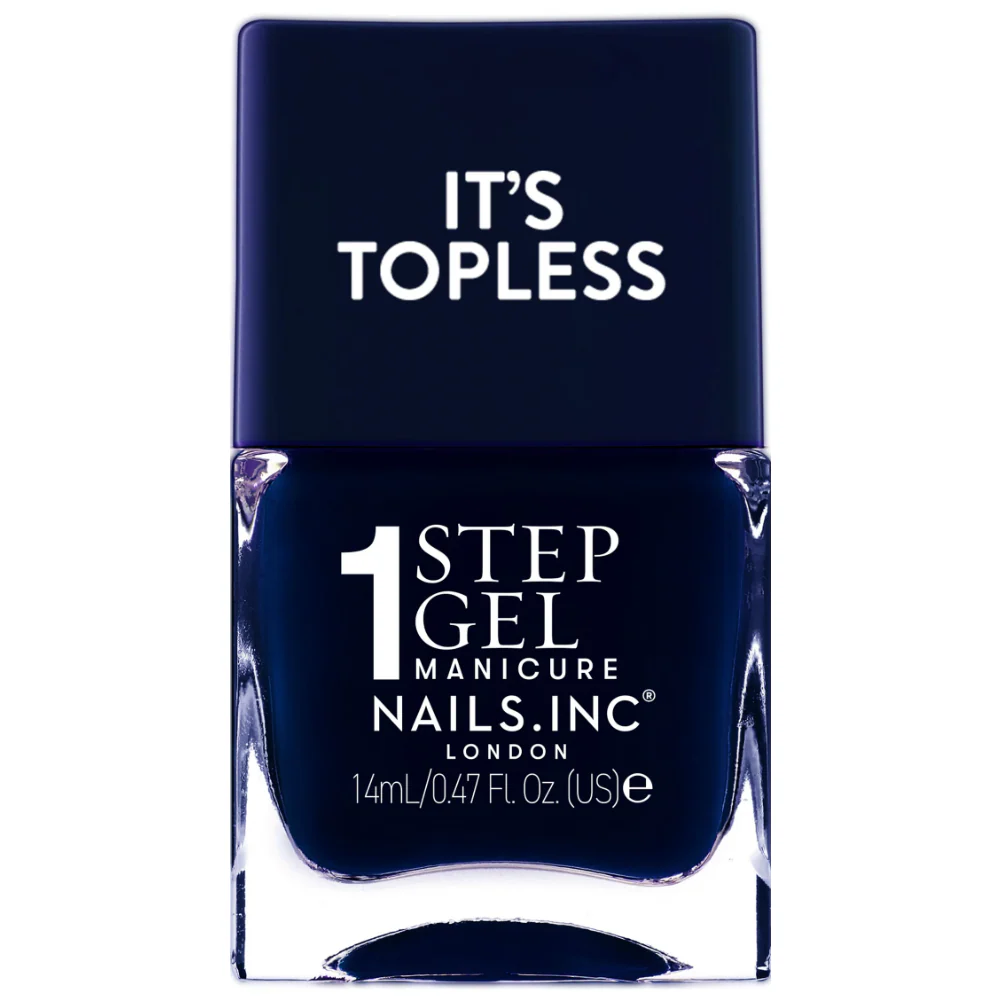 Nails Inc. It's Topless 1-Step Gel Whitney Nail Polish 14ml