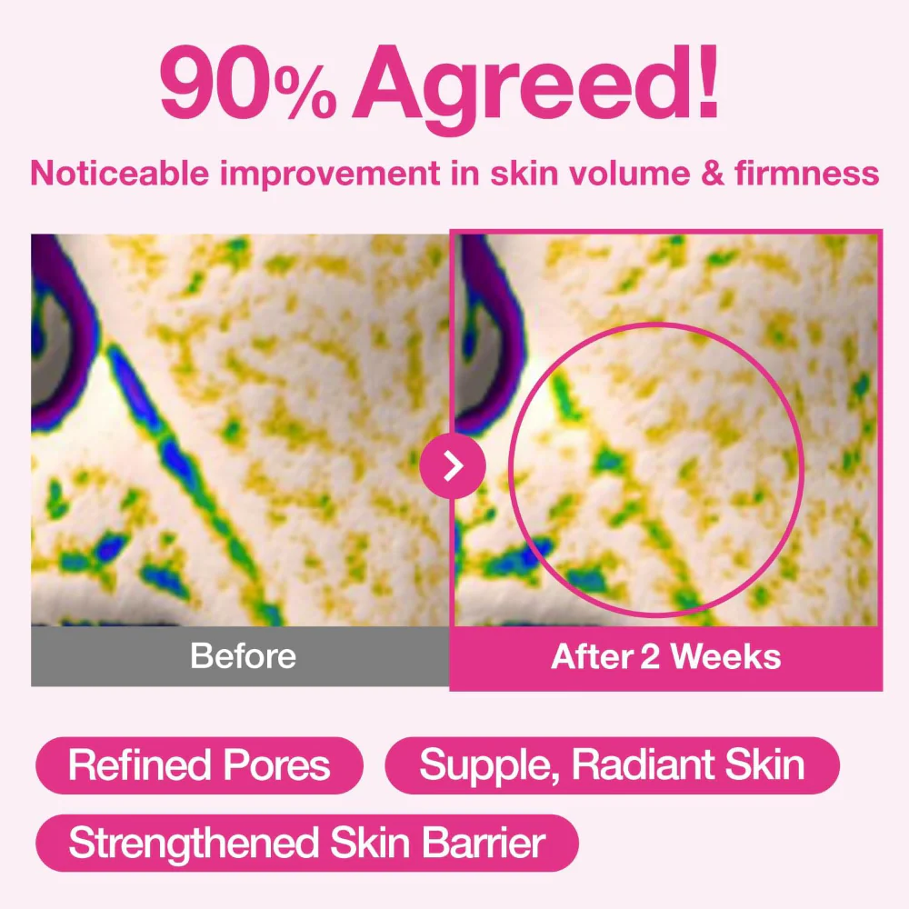 Numbuzin No. 2 Rose PDRN Overnight Collagen Gel Mask 4 x 37g - Image 4