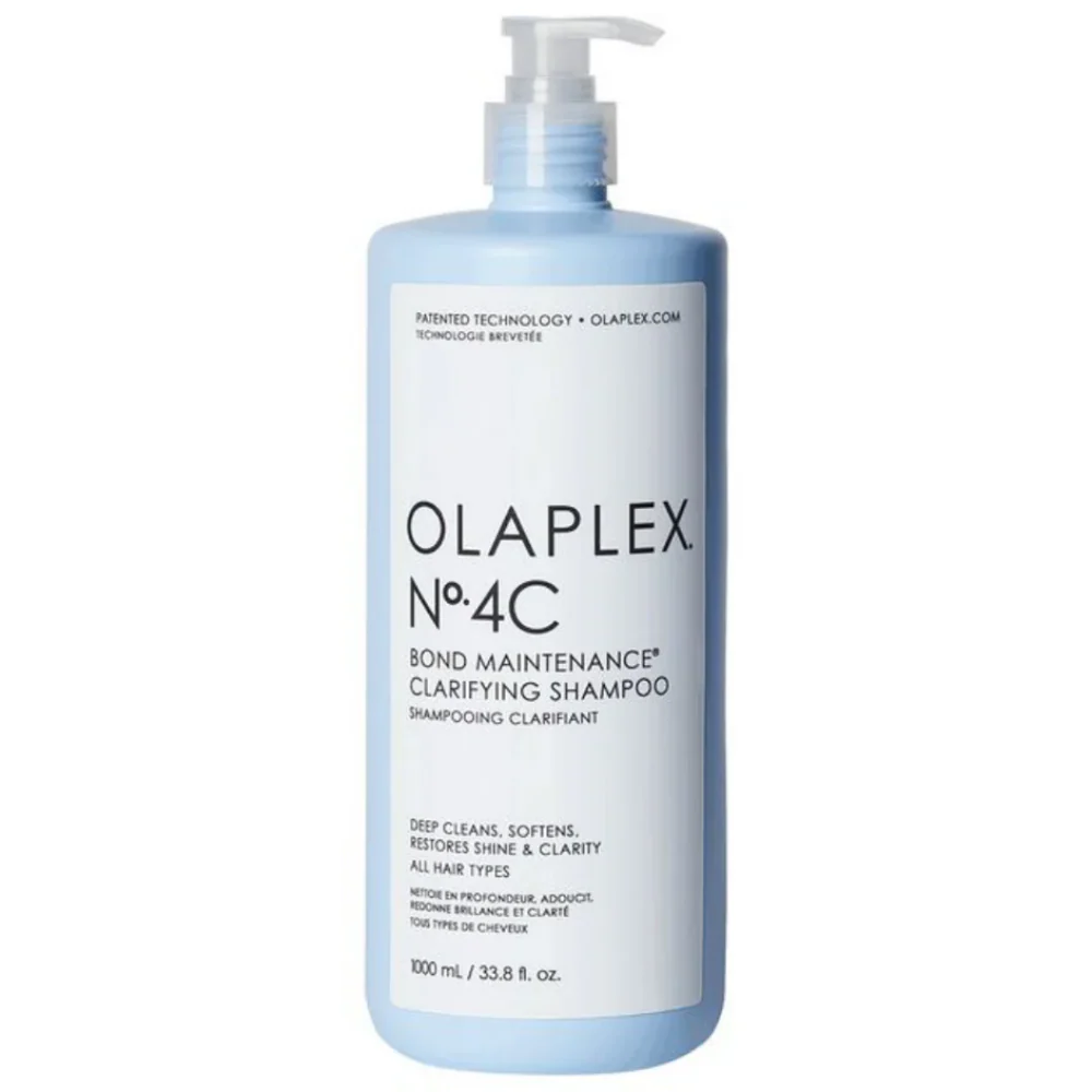 Olaplex No 4C Bond Maintenance Clarifying Shampoo & No 5 Bond Maintenance Conditioner Twin 2 x 1000ml - Image 2