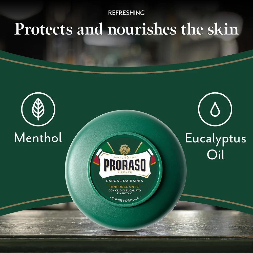 Proraso Shaving Soap Jar Refreshing 150ml - Image 3
