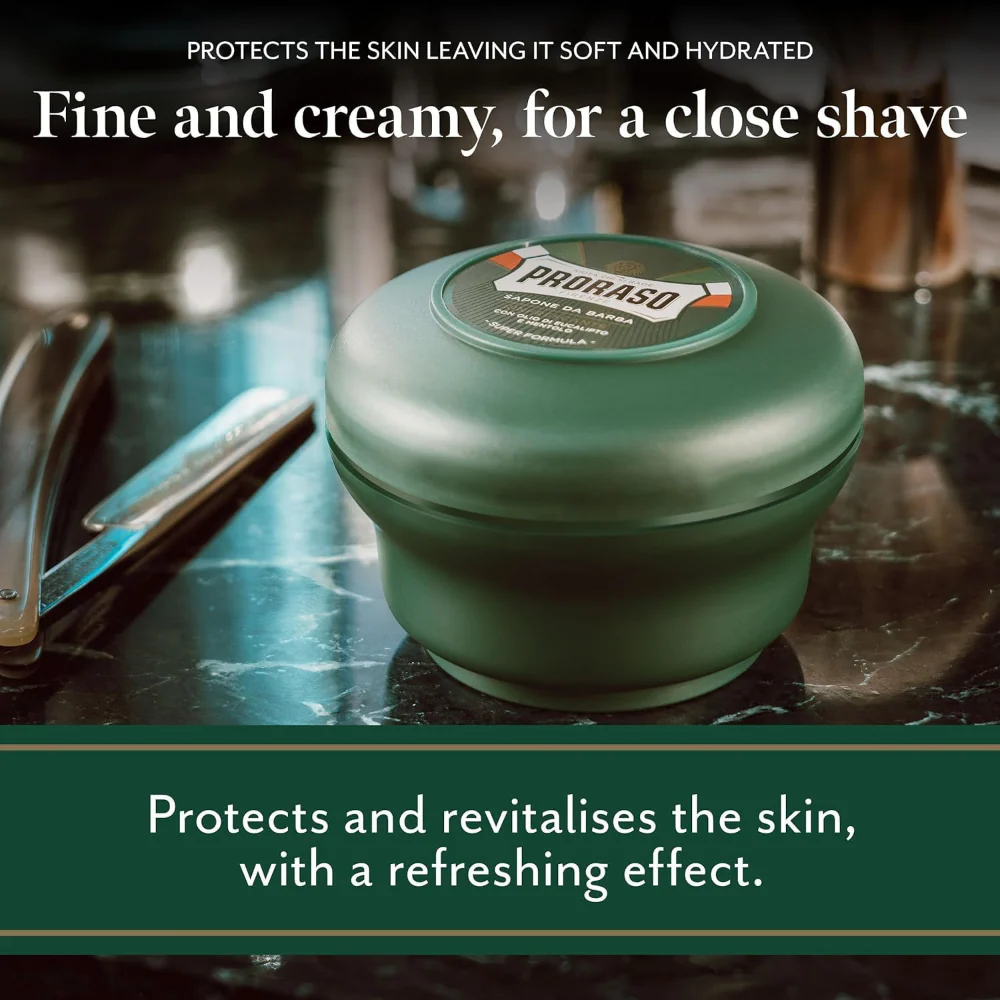 Proraso Shaving Soap Jar Refreshing 150ml - Image 4