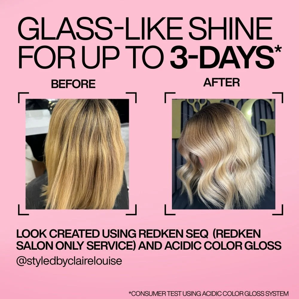 Redken Acidic Colour Gloss Shampoo 300ml & Colour Protection Conditioner 300ml Twin - Image 9
