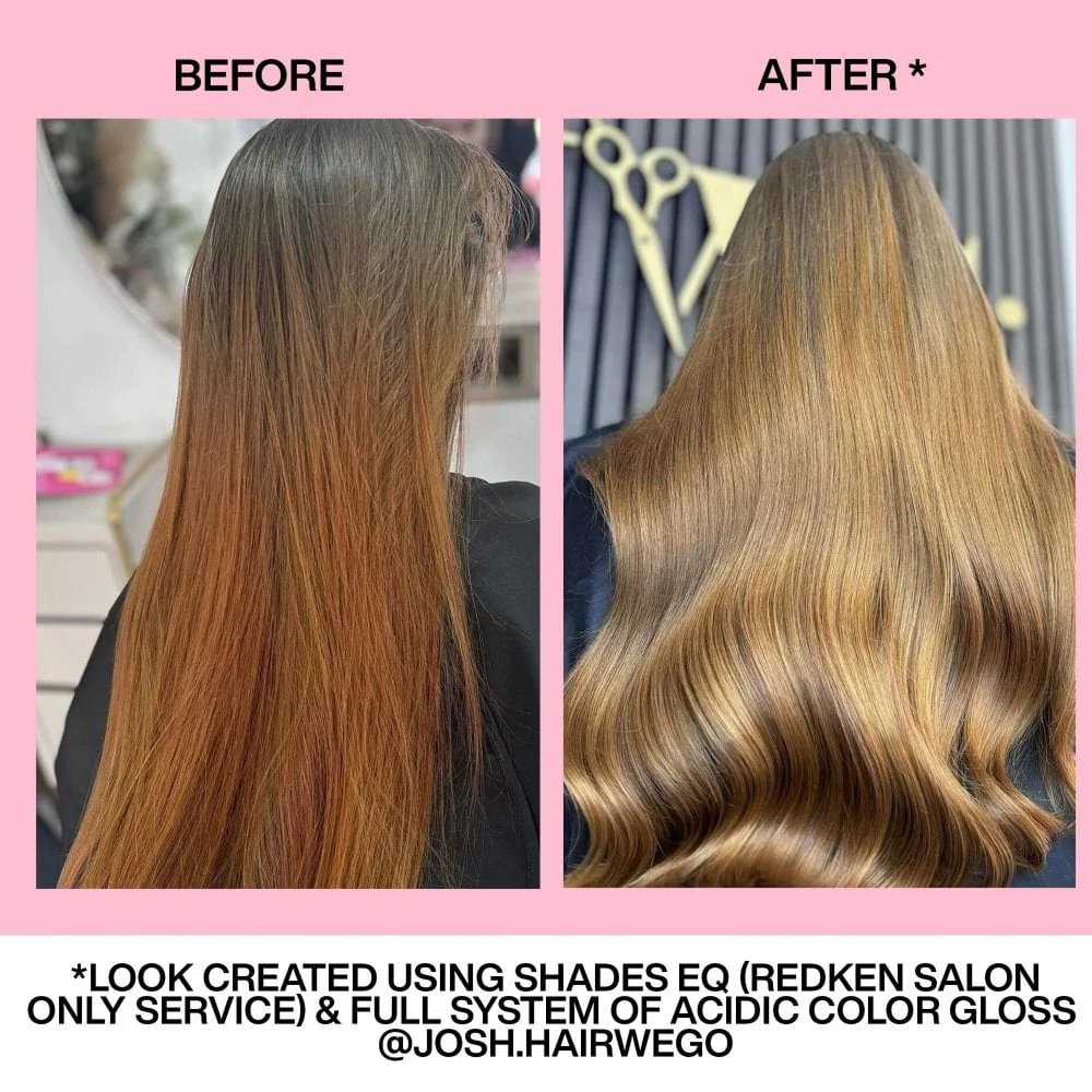 Redken Acidic Colour Gloss Shampoo 300ml, Gloss Treatment 237ml & Conditioner 300ml Trio - Image 12