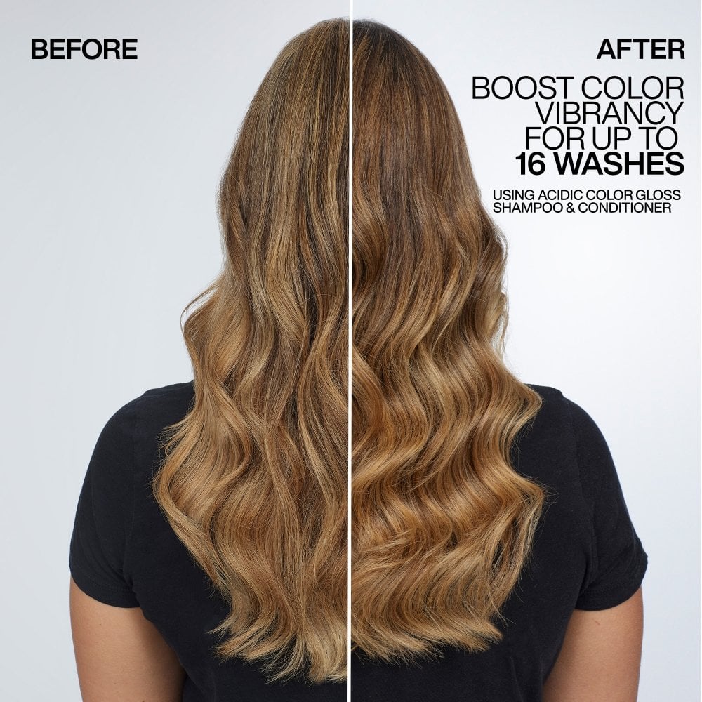 Redken Acidic Colour Gloss Shampoo 300ml, Gloss Treatment 237ml & Conditioner 300ml Trio - Image 7