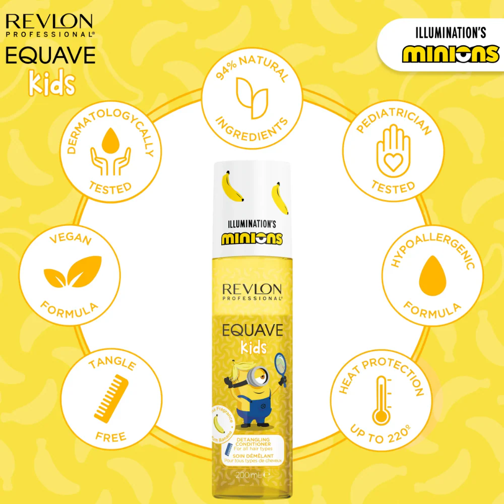 Revlon Professional Equave Kids Minions Detangling Conditioner 200ml - Image 3