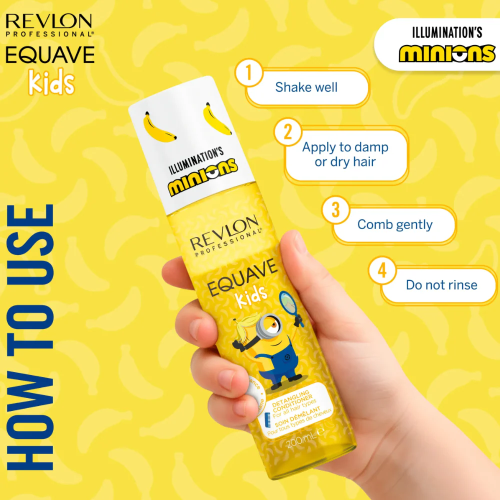 Revlon Professional Equave Kids Minions Detangling Conditioner 200ml - Image 6