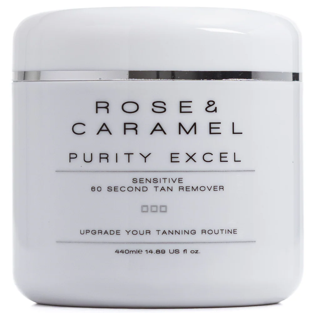 Rose & Caramel Purity Excel Sensitive 60 Second Tan Remover 440ml