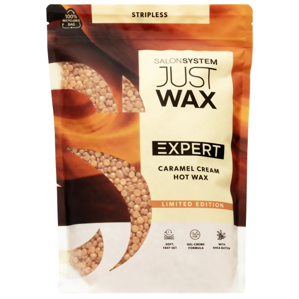 Salon System Just Wax Expert Caramel Cream Hot Wax 700g