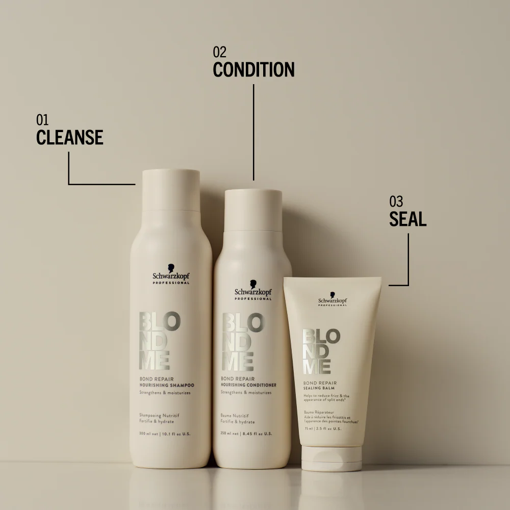 Schwarzkopf Professional BlondMe Bond Repair Nourishing Conditioner 250ml - Image 4