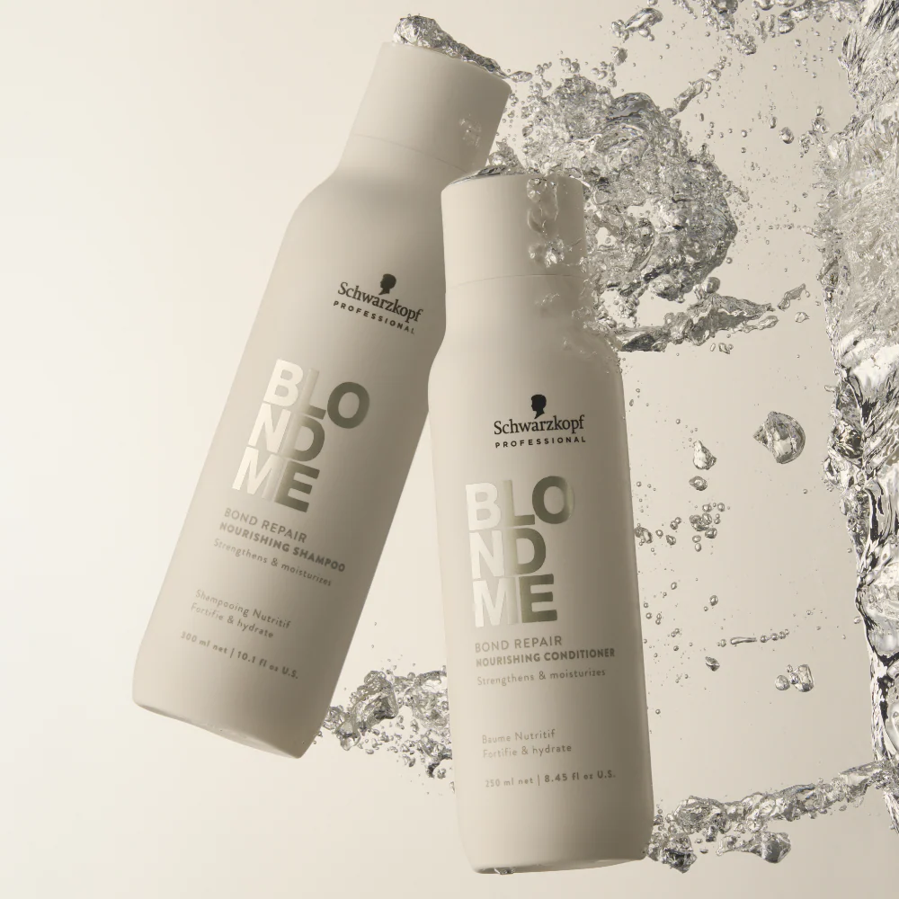 Schwarzkopf Professional BlondMe Bond Repair Nourishing Shampoo 1000ml - Image 10