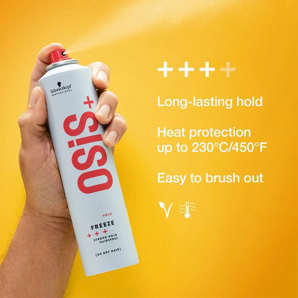 Schwarzkopf Professional OSiS+ Freeze Strong Hold Hairspray 500ml - Image 2