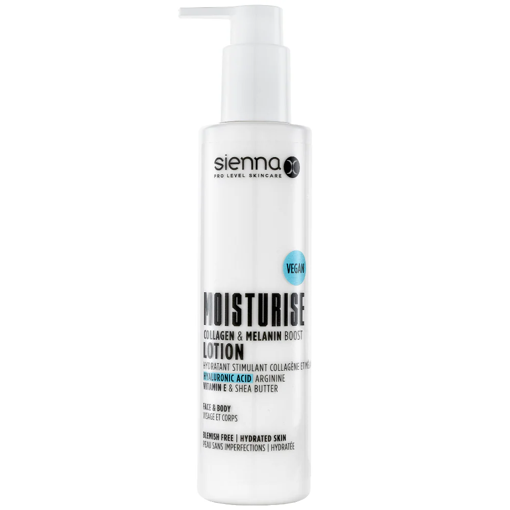 Sienna X Moisturise Collagen & Melanin Boosting Lotion 200ml